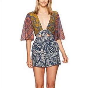 Bcbgmaxazria tropical romper